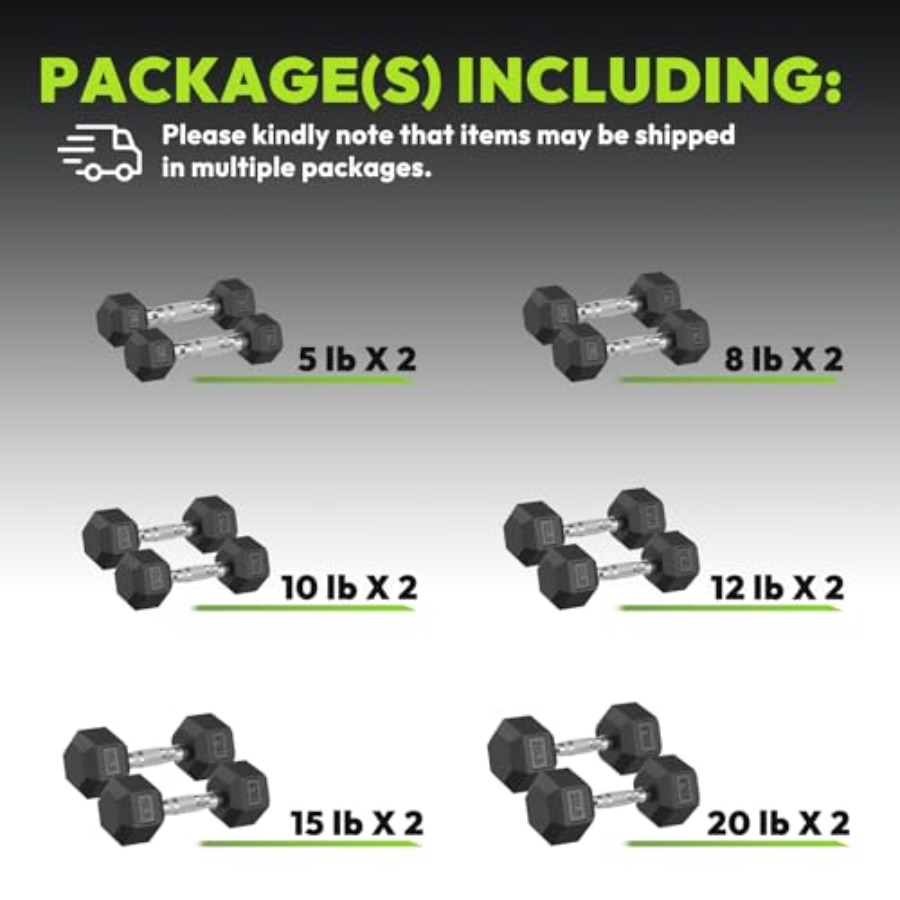 Hex Dumbbell 45-480 lb Set Rub – Hex Dumbbell Set recenzja i cena