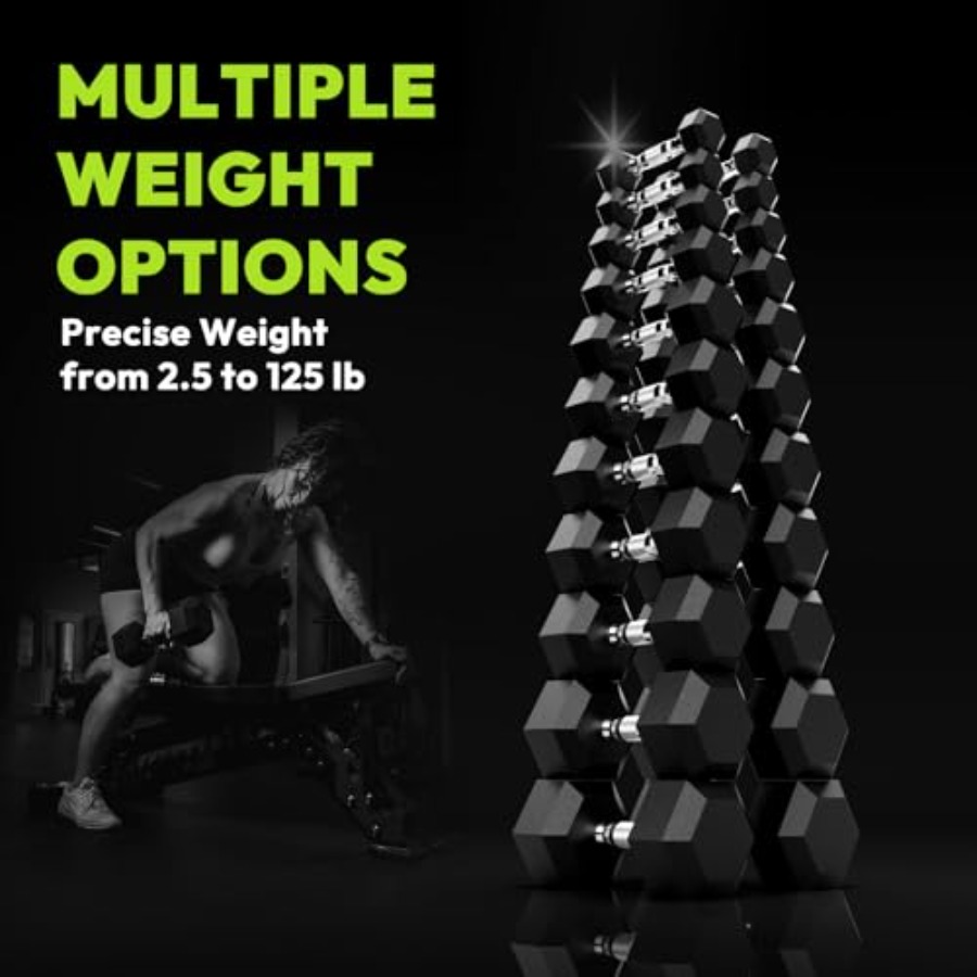Hex Dumbbell 45-480 lb Set Rub – Hex Dumbbell Set recenzja i cena