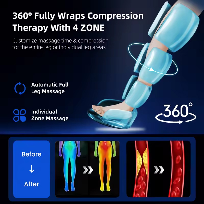 Air Compression Leg Massager P – Leg Press Machine recenzja i cena