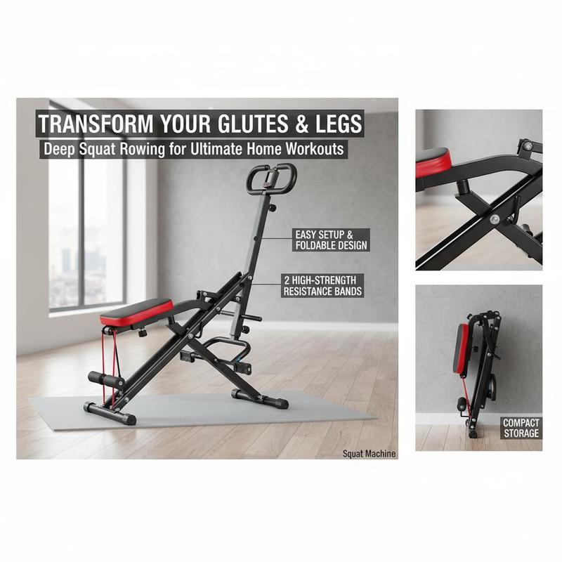 Glute Trainer Rowing Station 1 – Home Gym In Apartment recenzja i cena