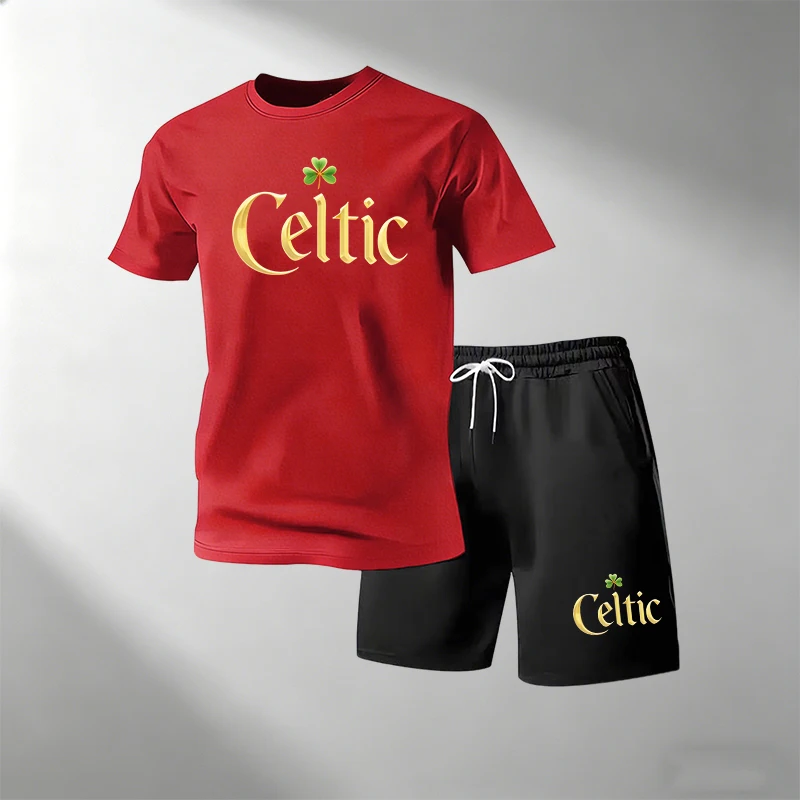2026 Men's Round Neck Short Sl – Home Gym Gym recenzja i cena