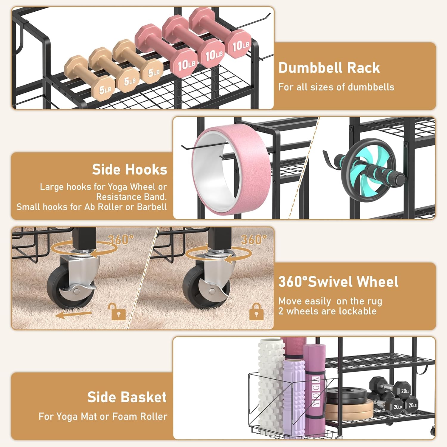 Home Gym Storage, No Material  – Home Gym Gym recenzja i cena