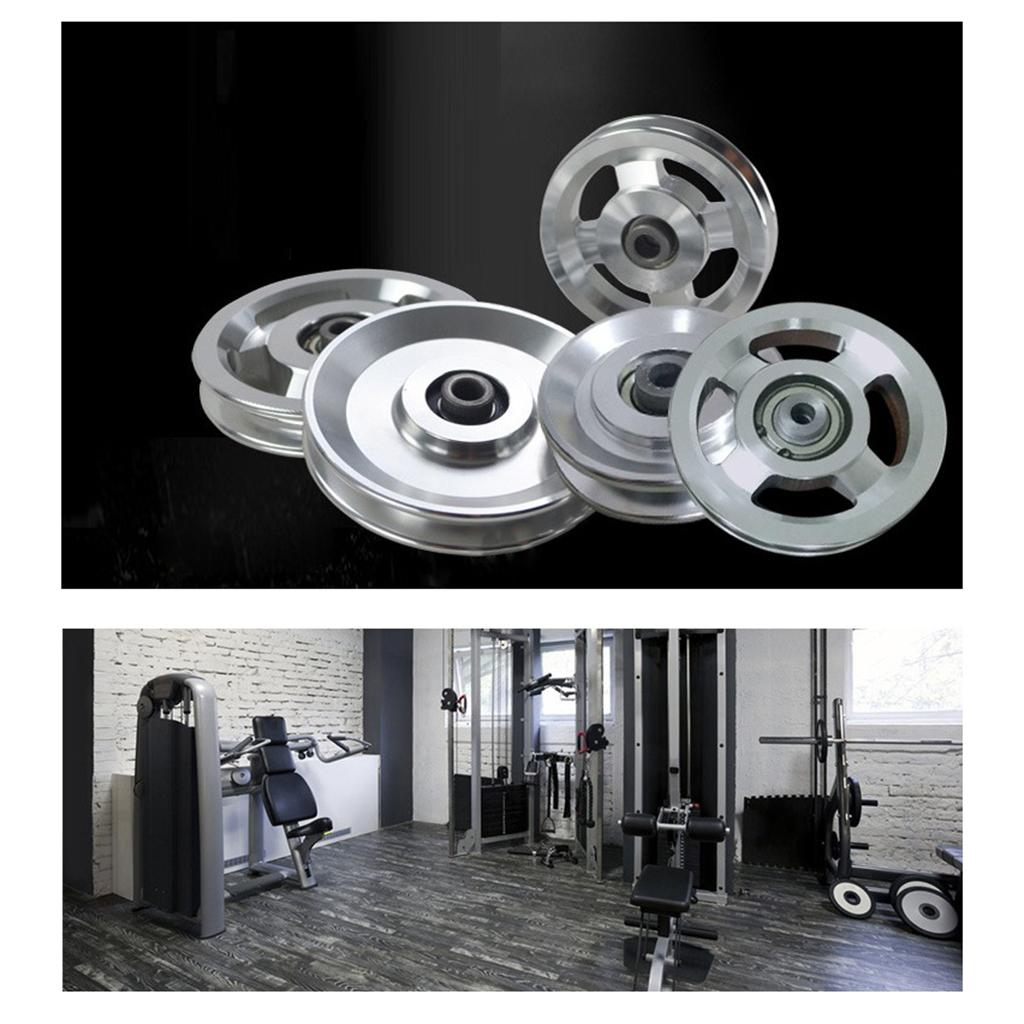 Aluminum Pulley Roller Rope Gu – Home Gym Diy Pulley System recenzja i cena