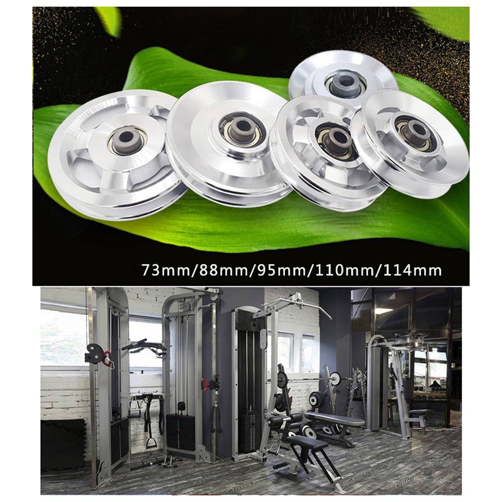 Aluminum Pulley Roller Rope Gu – Home Gym Diy Pulley System recenzja i cena