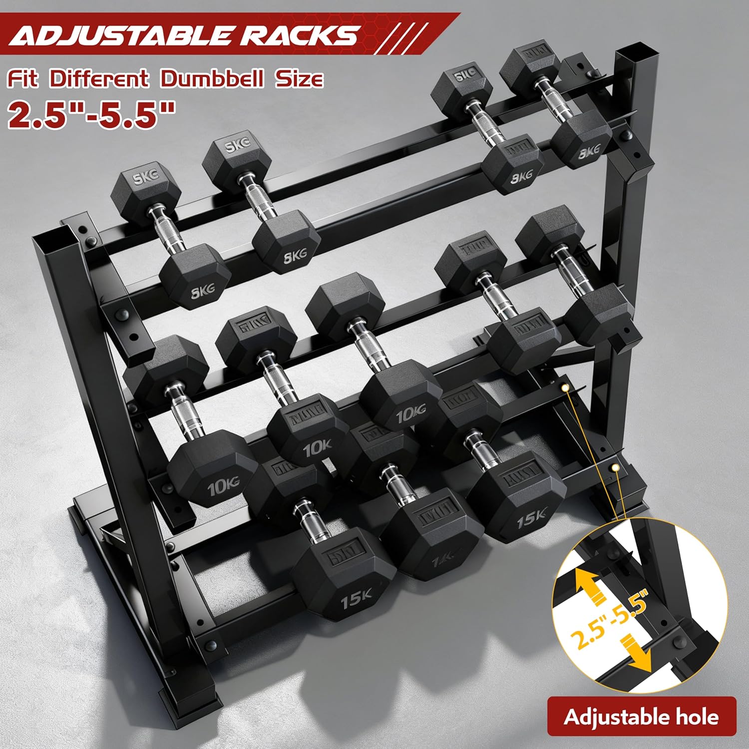 Home Gym Dumbbell Rack, Iron M – Home Gym Gym recenzja i cena