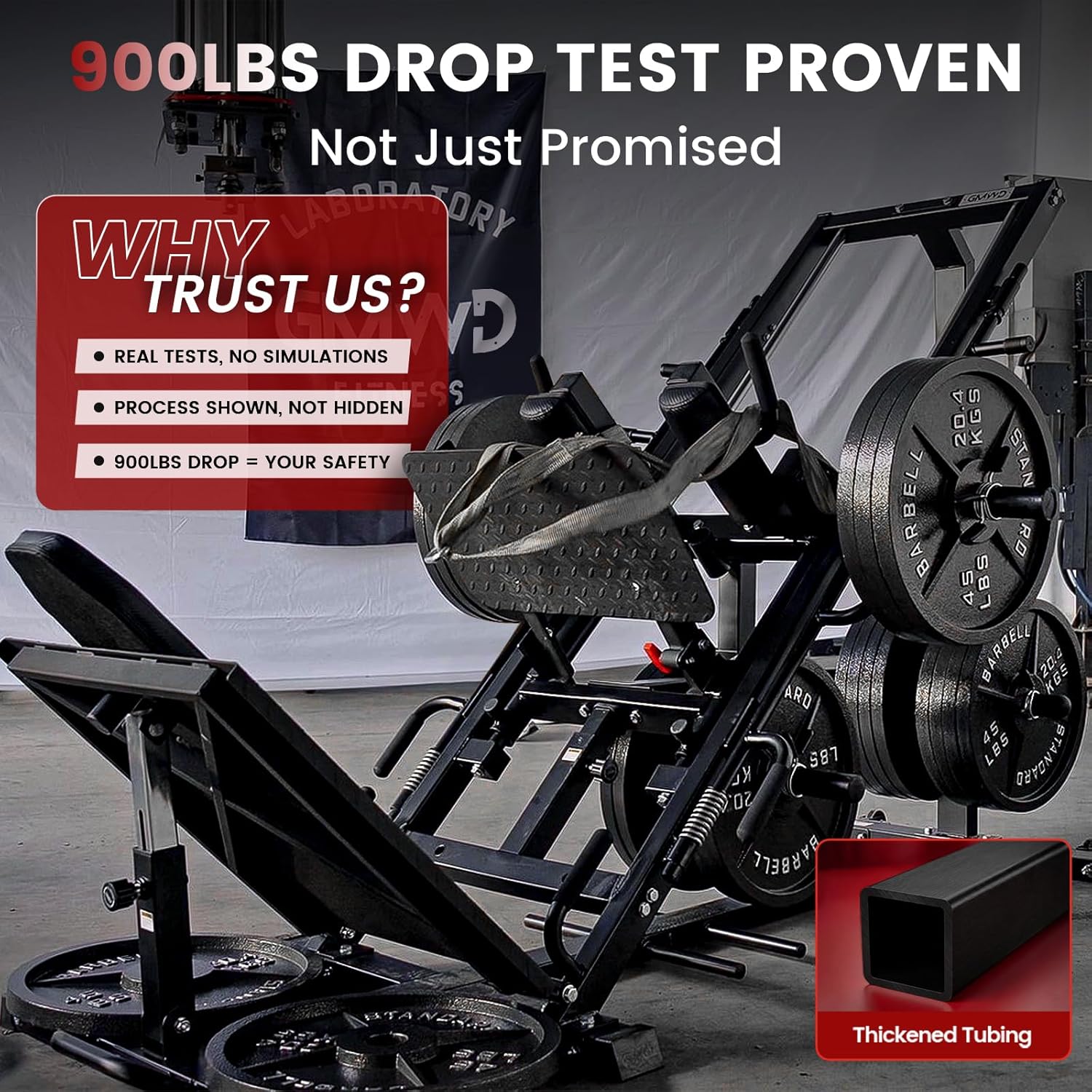 Leg Press Hack Squat Machine C – Leg Press Machine recenzja i cena