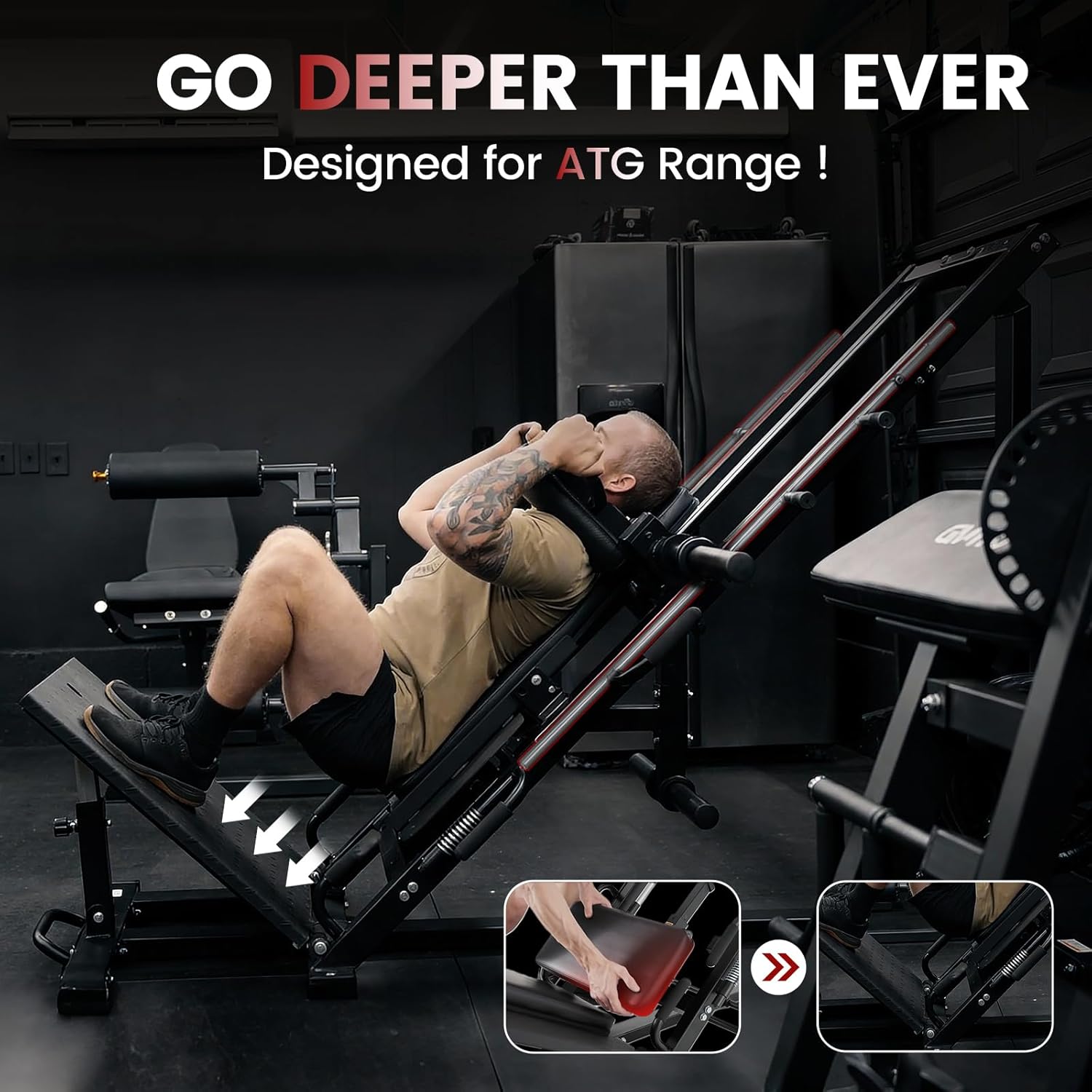 Leg Press Hack Squat Machine C – Leg Press Machine recenzja i cena