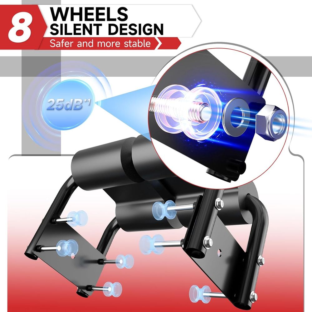 5-in-1 Adjustable Ab Bench for – Home Gym With Leg Press recenzja i cena