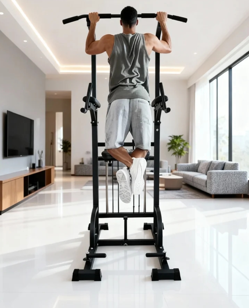 Power Tower Pull-Up Dip Statio – Home Gym Pull Up recenzja i cena