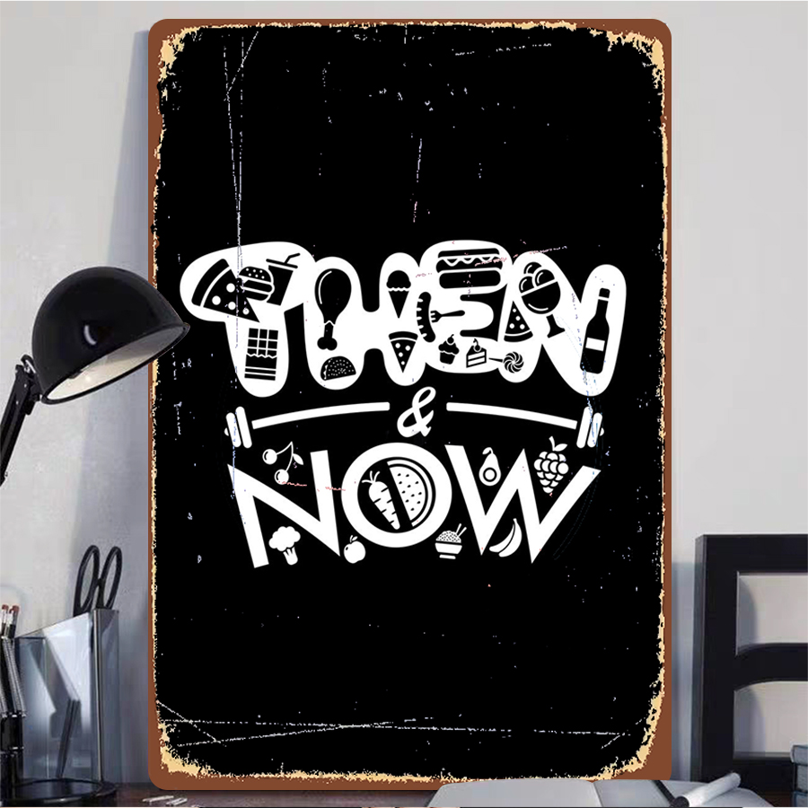 Then & Now Fitness Food Art Me – Home Gym Icon recenzja i cena