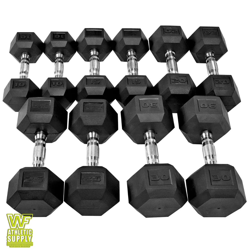 Rubber Coated Hex Dumbbell Set – Hex Dumbbell Set recenzja i cena