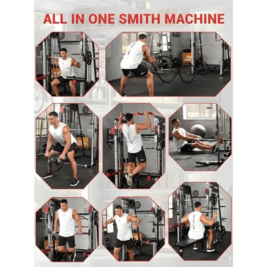 Smith Machine Home Gym All in  – Home Gym Cable Machine recenzja i cena