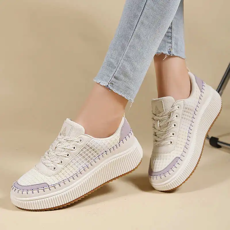 Brown Shoes Woman Flats Autumn – Home Gym Old School recenzja i cena