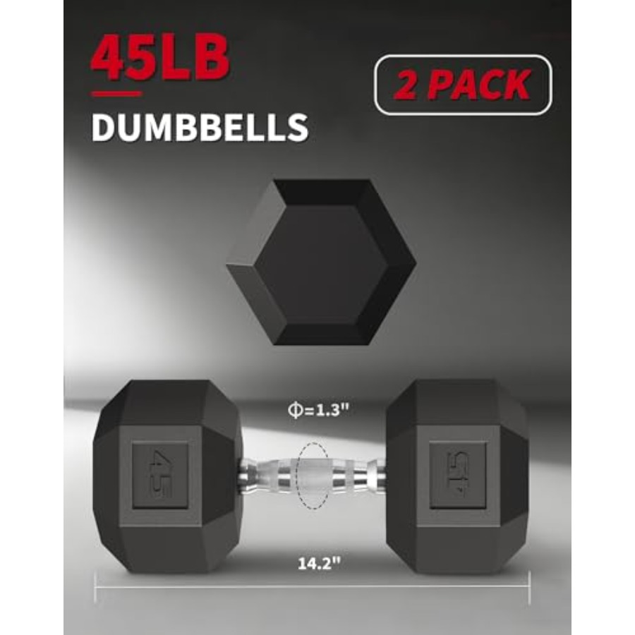 PVC Coated Hex Dumbbell Set No – Hex Dumbbell Set recenzja i cena