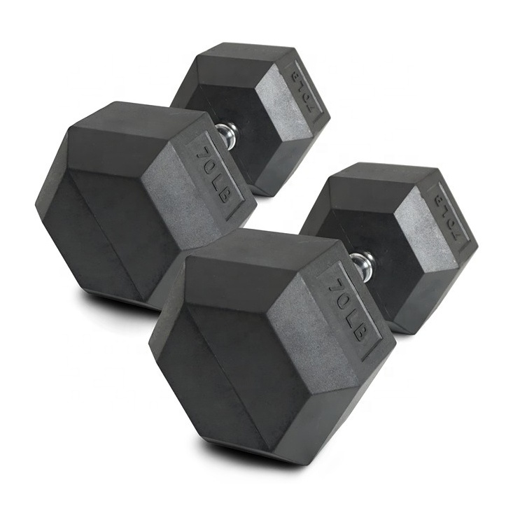 70lb Rubber Hex Dumbbell Set C – Hex Dumbbell Set recenzja i cena