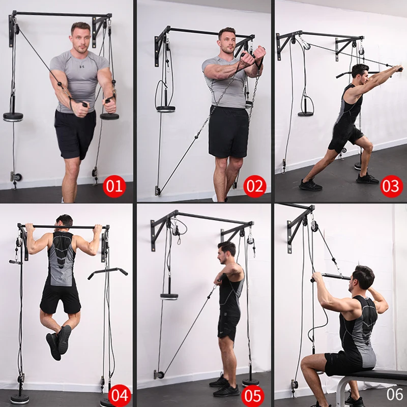 Wall Mounted DIY Fitness Pulle – Home Gym Diy Pulley System recenzja i cena