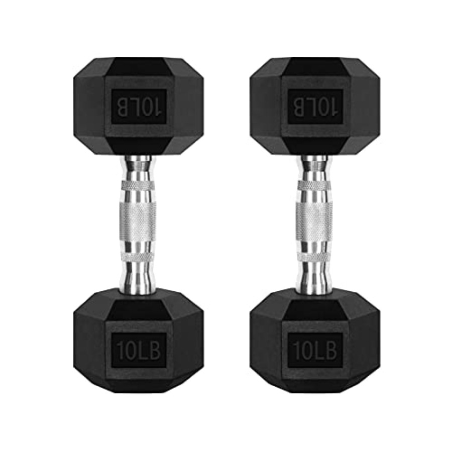 Rubber Coated Hex Dumbbell Set – Hex Dumbbell Set recenzja i cena