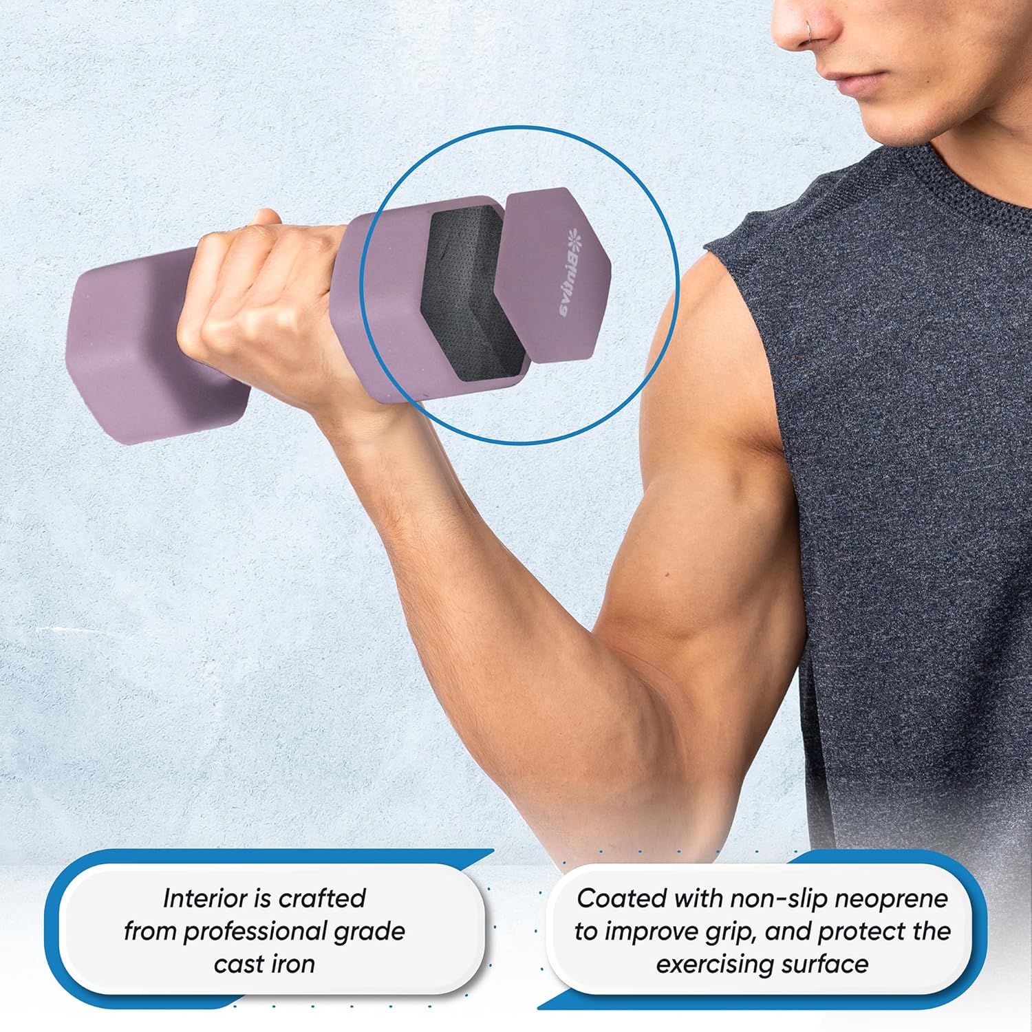 Dumbbell Set with Rack for Hom – Hex Dumbbell Set recenzja i cena