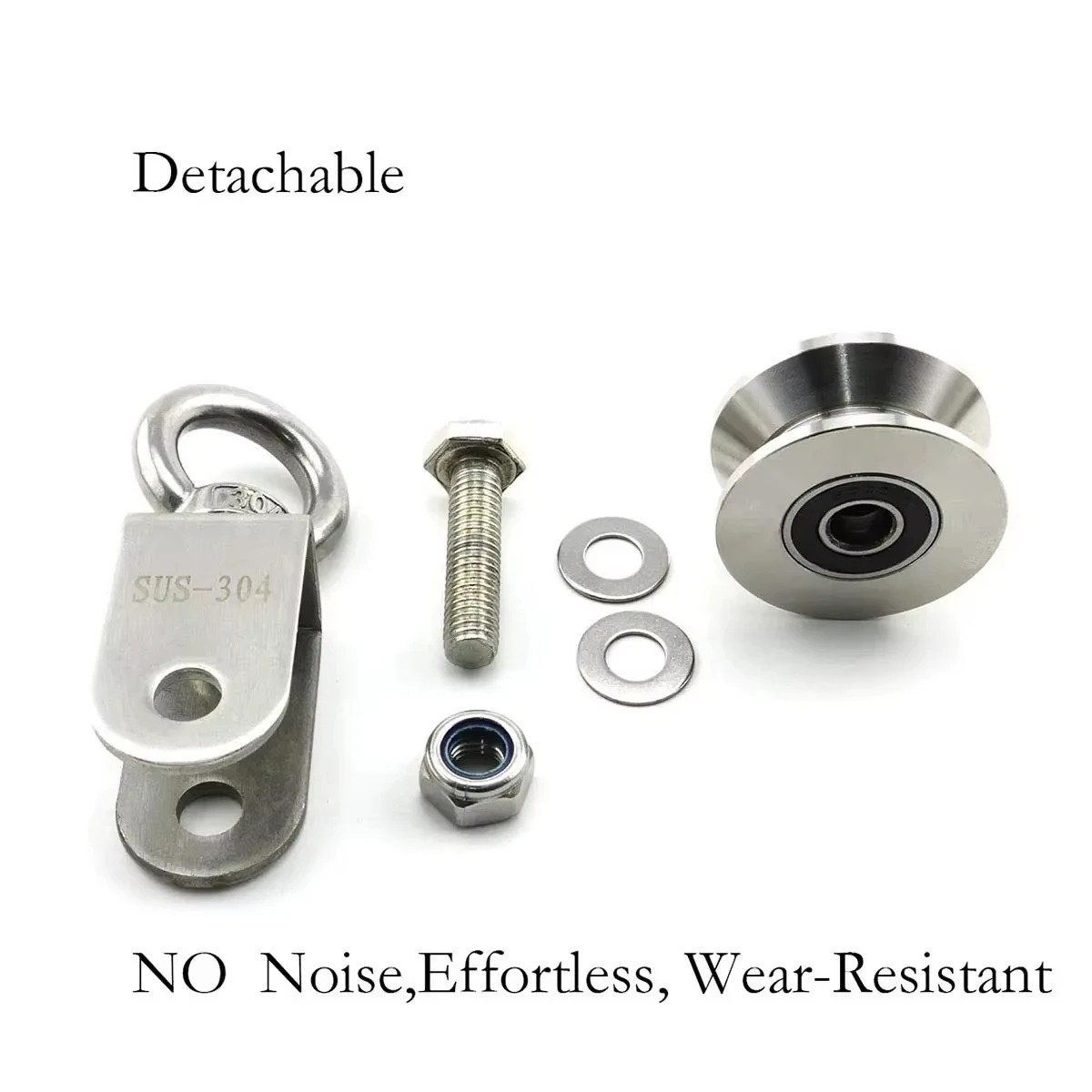 U Type Swivel Pulley 304 Stain – Home Gym Diy Pulley System recenzja i cena