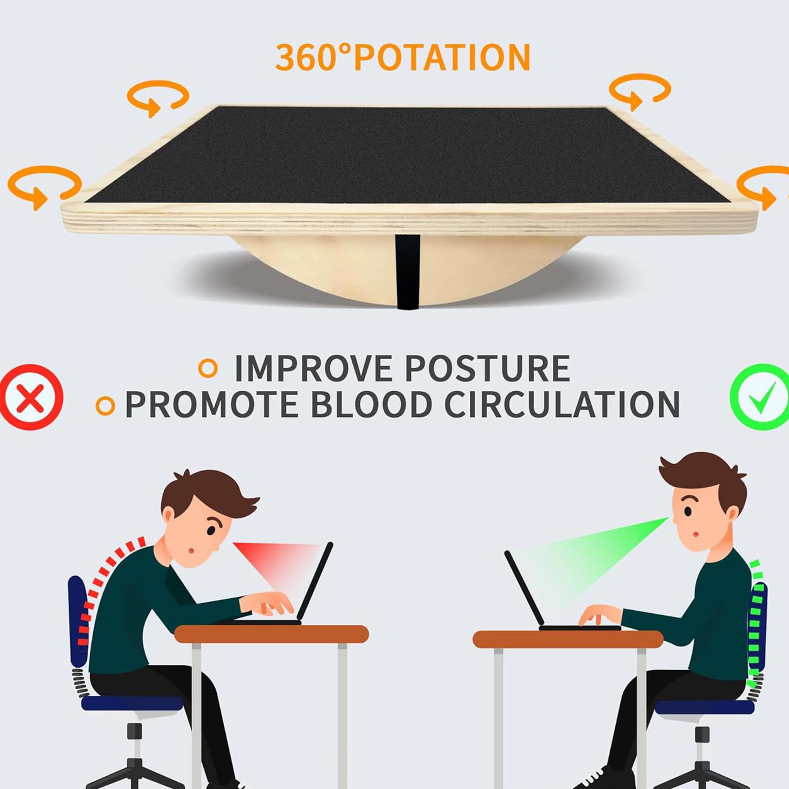 Balance Boards For Adults Wood – Home Gym In Apartment recenzja i cena