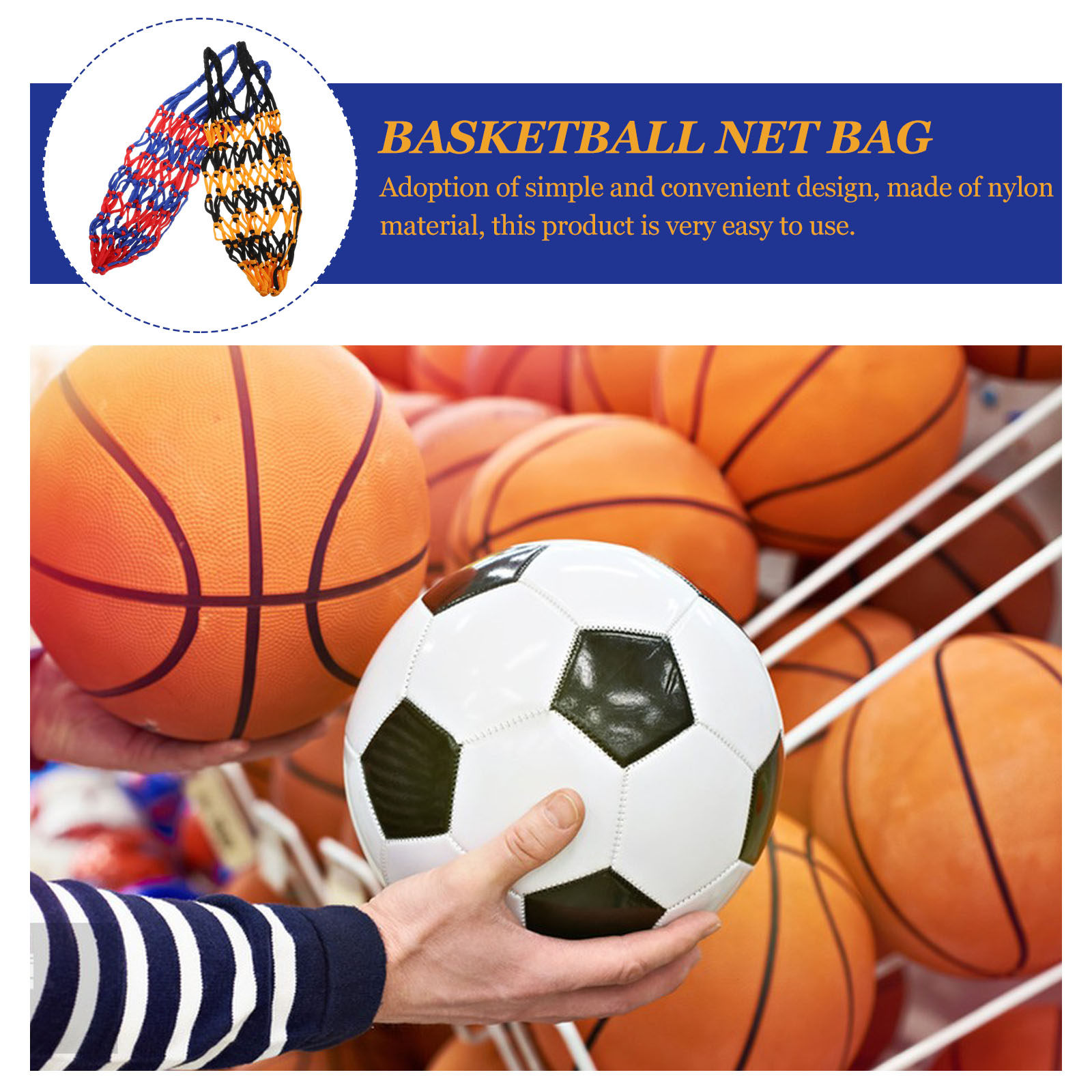 2Pcs Fine Weave Nylon Basketba – Home Gym Practice recenzja i cena