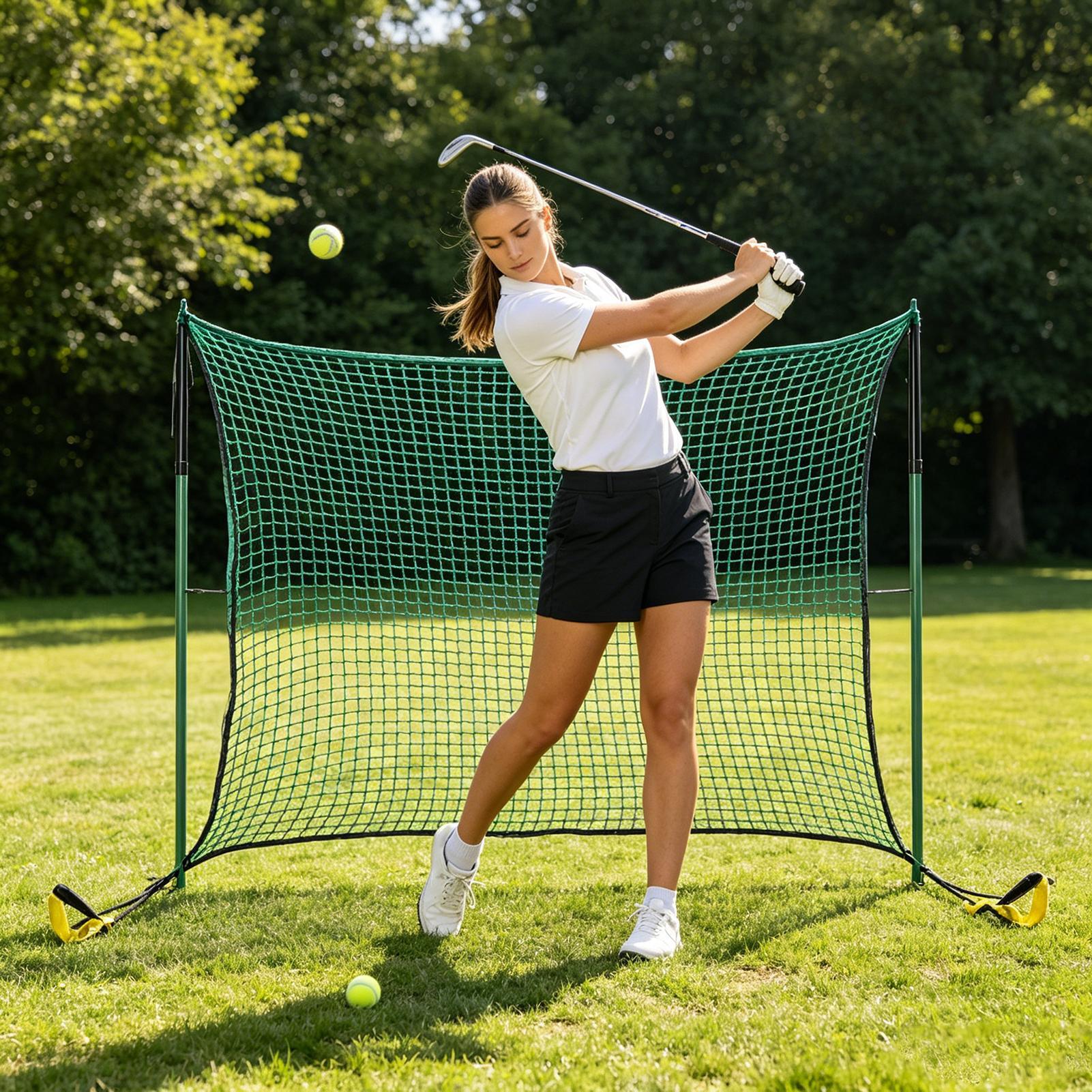Golf Hitting Net Outdoor Train – Home Gym Practice recenzja i cena