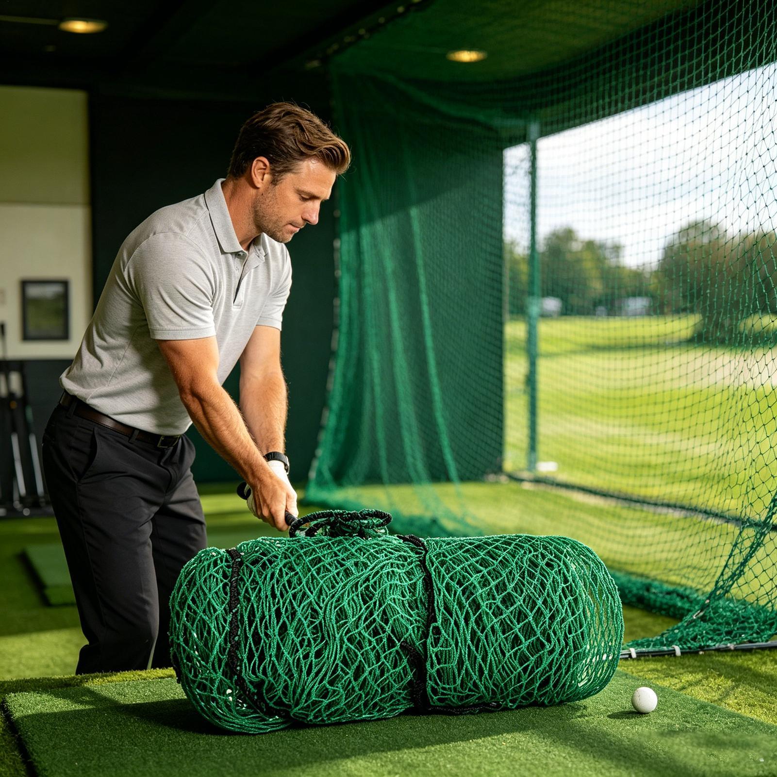 Golf Hitting Net Outdoor Train – Home Gym Practice recenzja i cena