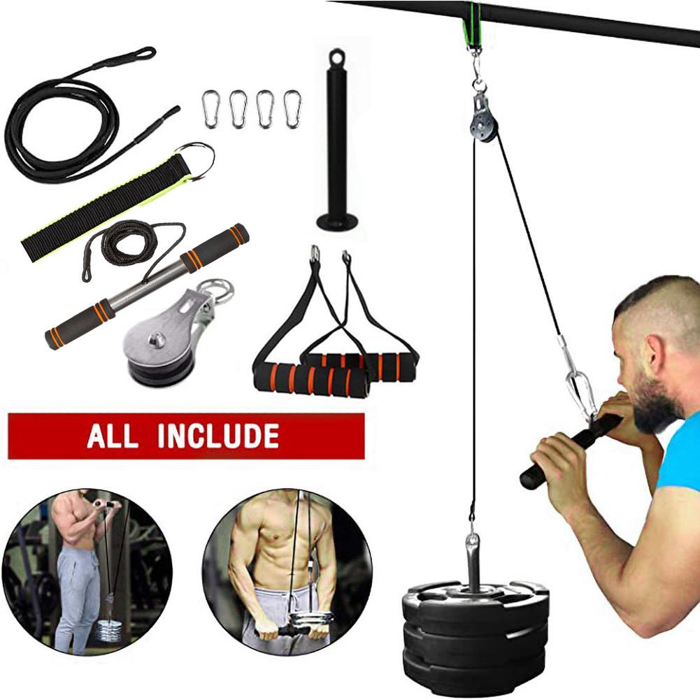 Fitness Pulley Cable System DI – Home Gym Diy Pulley System recenzja i cena