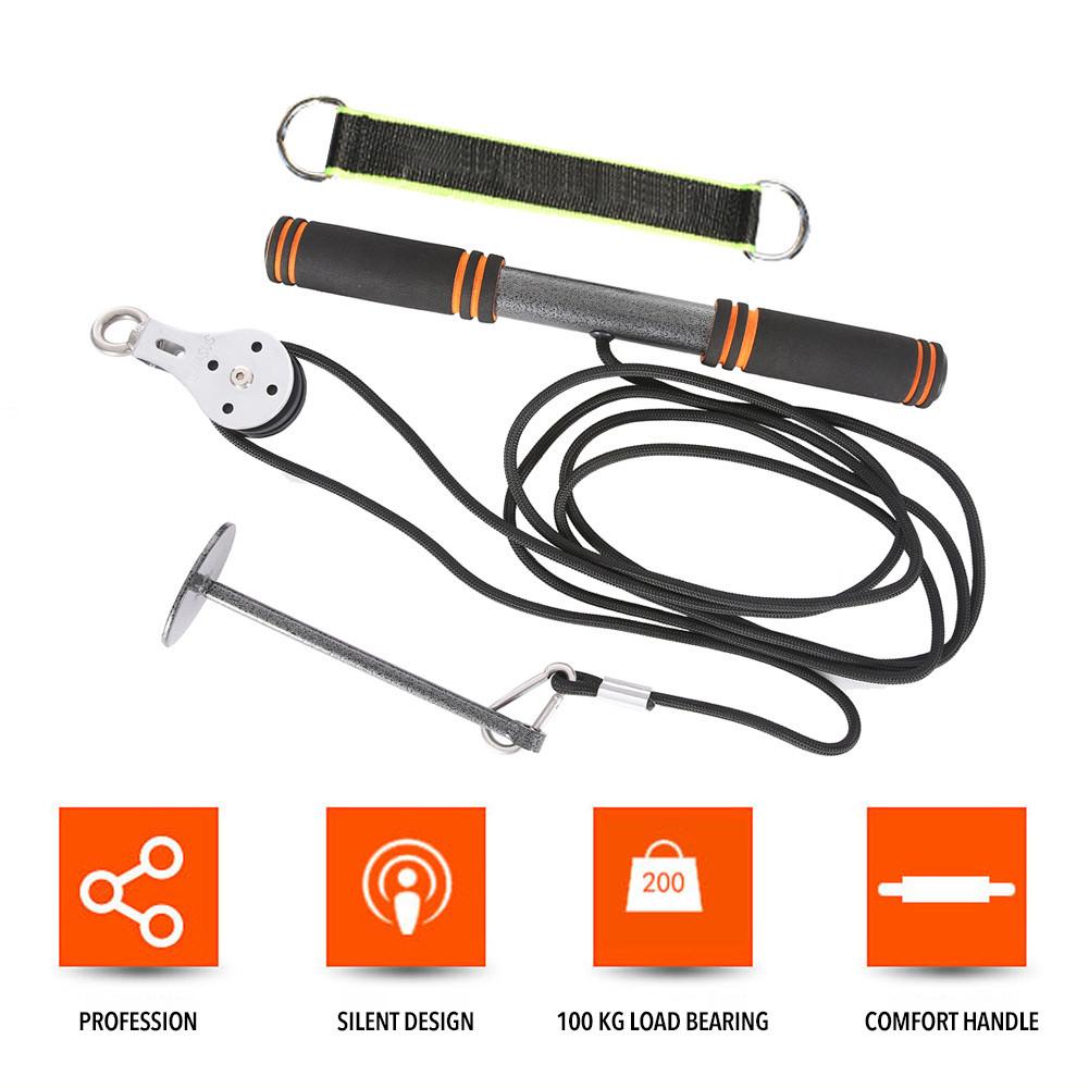 Fitness Pulley Cable System DI – Home Gym Diy Pulley System recenzja i cena