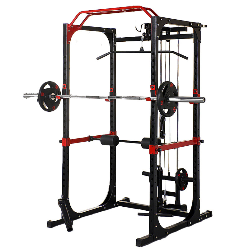 Comercial Power Cage Squat Rac – Home Gym Pull Up recenzja i cena