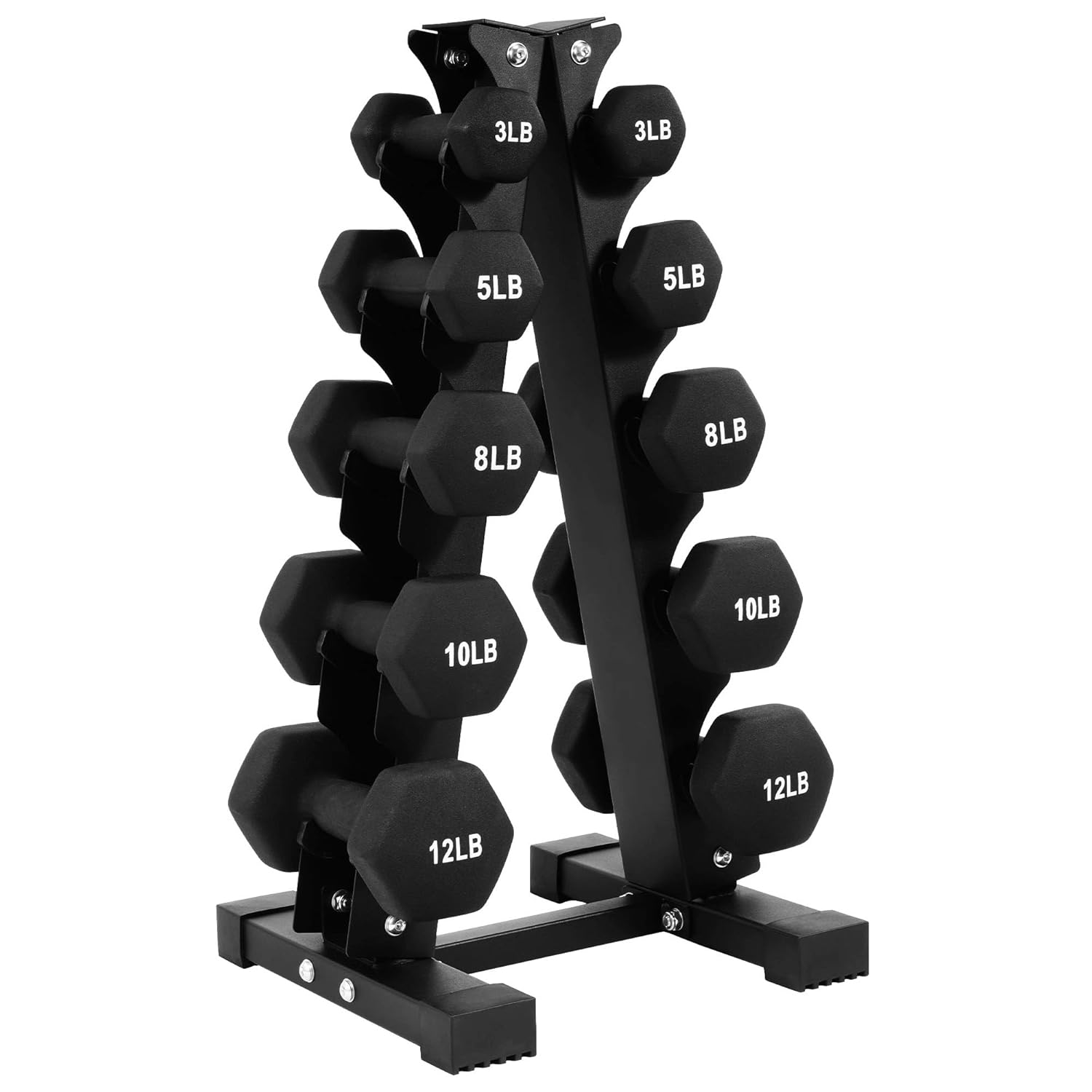 Neoprene Hex Dumbbell Set with – Hex Dumbbell Set recenzja i cena
