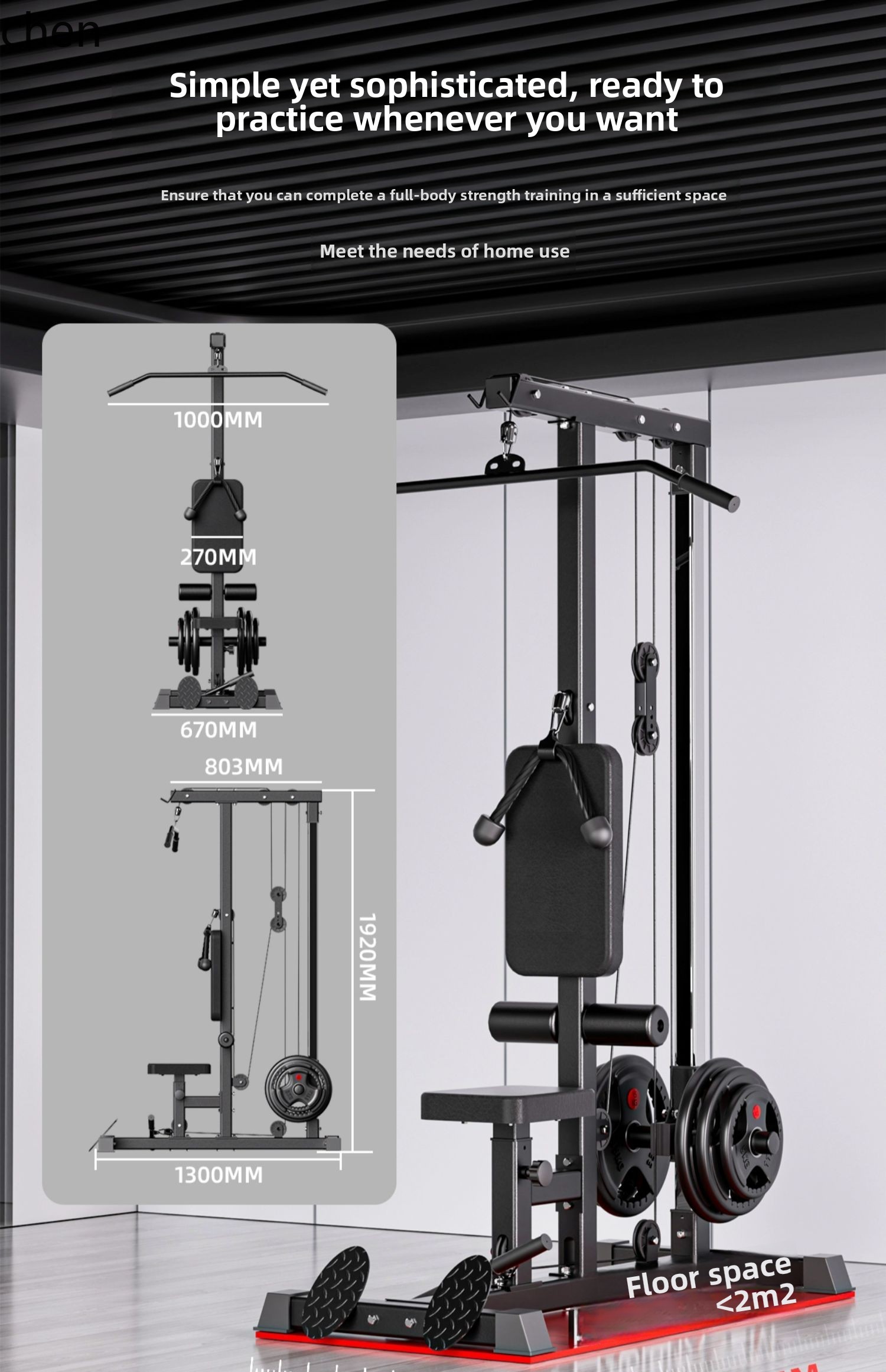 ZML Pull Down Trainer Home Sin – All In One Gym Home Equipment recenzja i cena