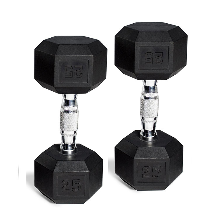 Hex Rubber Dumbbell Sets / Dum – Hex Dumbbell Set recenzja i cena