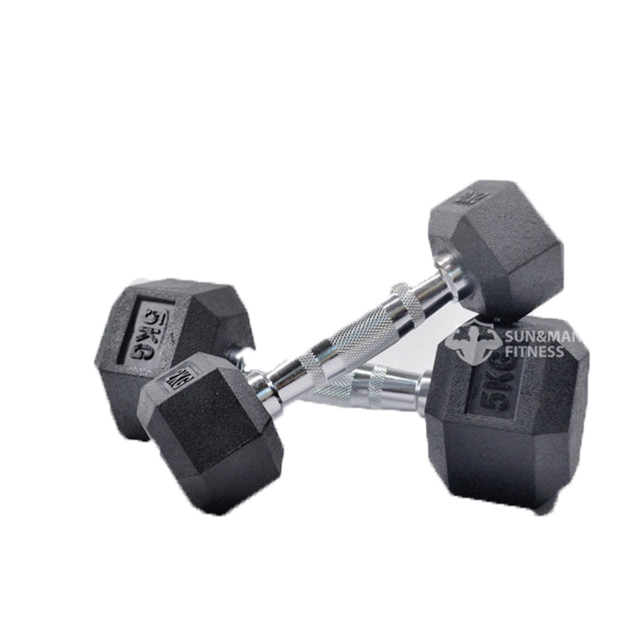 Hex Rubber Dumbbell Sets / Dum – Hex Dumbbell Set recenzja i cena