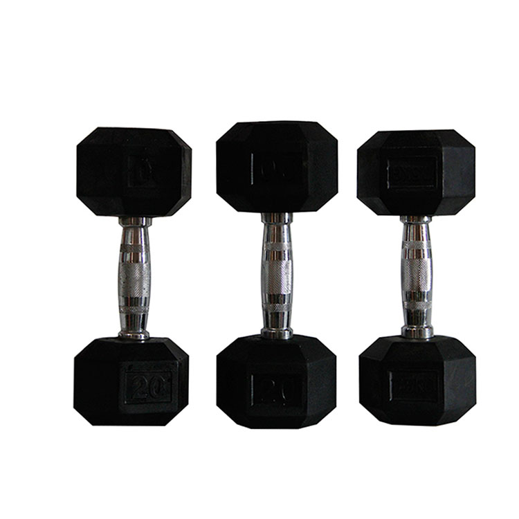 Hex Rubber Dumbbell Sets / Dum – Hex Dumbbell Set recenzja i cena