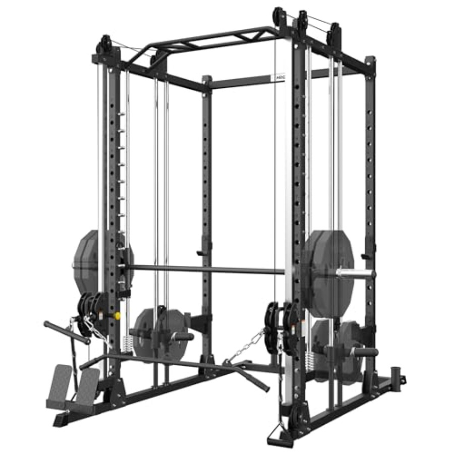 All-in-One Power Rack with Smi – Home Gym Cable Machine recenzja i cena