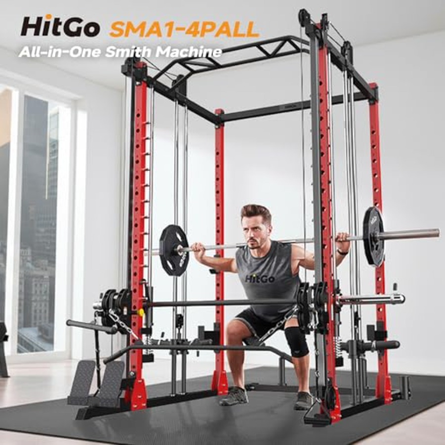All-in-One Power Rack with Smi – Home Gym Cable Machine recenzja i cena