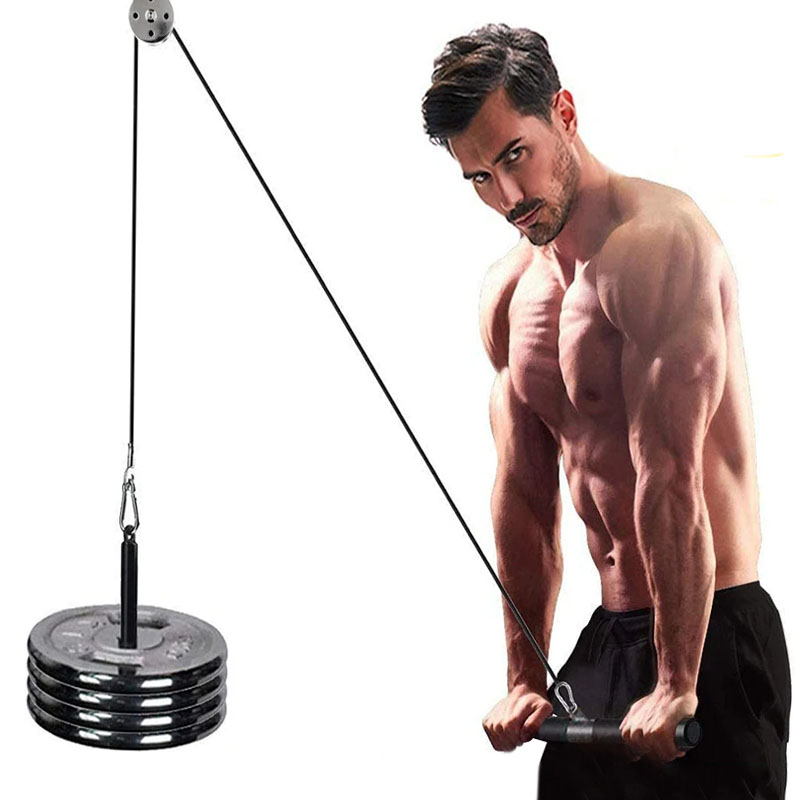 Silent Gym Cable Pulley System – Home Gym Diy Pulley System recenzja i cena