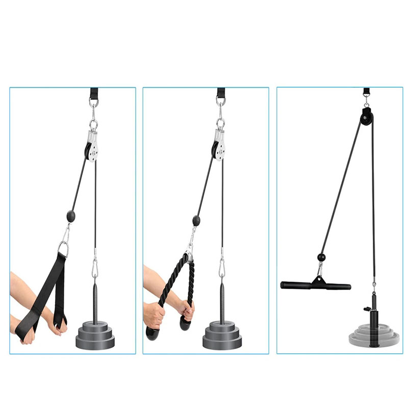 Silent Gym Cable Pulley System – Home Gym Diy Pulley System recenzja i cena
