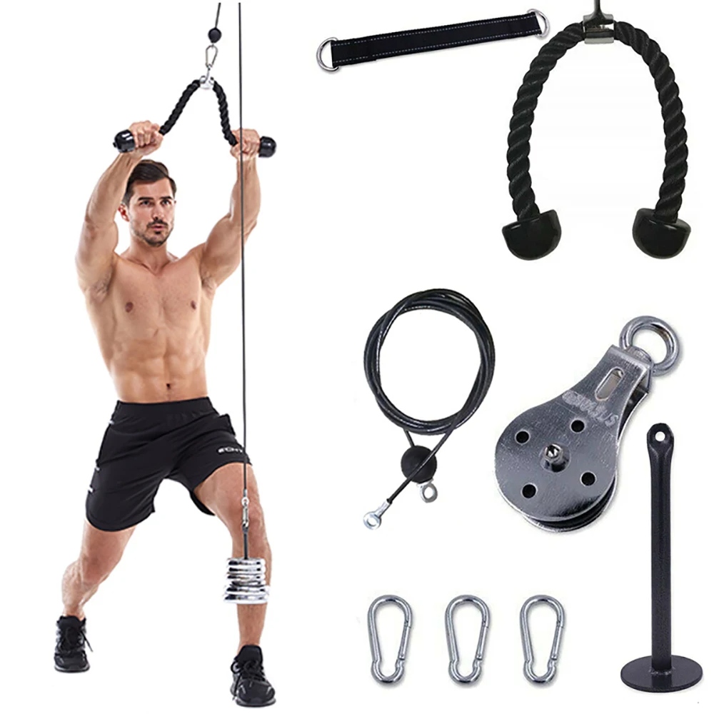 Silent Gym Cable Pulley System – Home Gym Diy Pulley System recenzja i cena