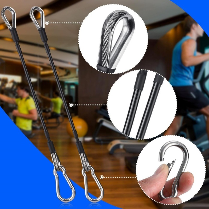 1/2Pcs 25cm Gym Cable Extensio – Home Gym Cable Machine recenzja i cena