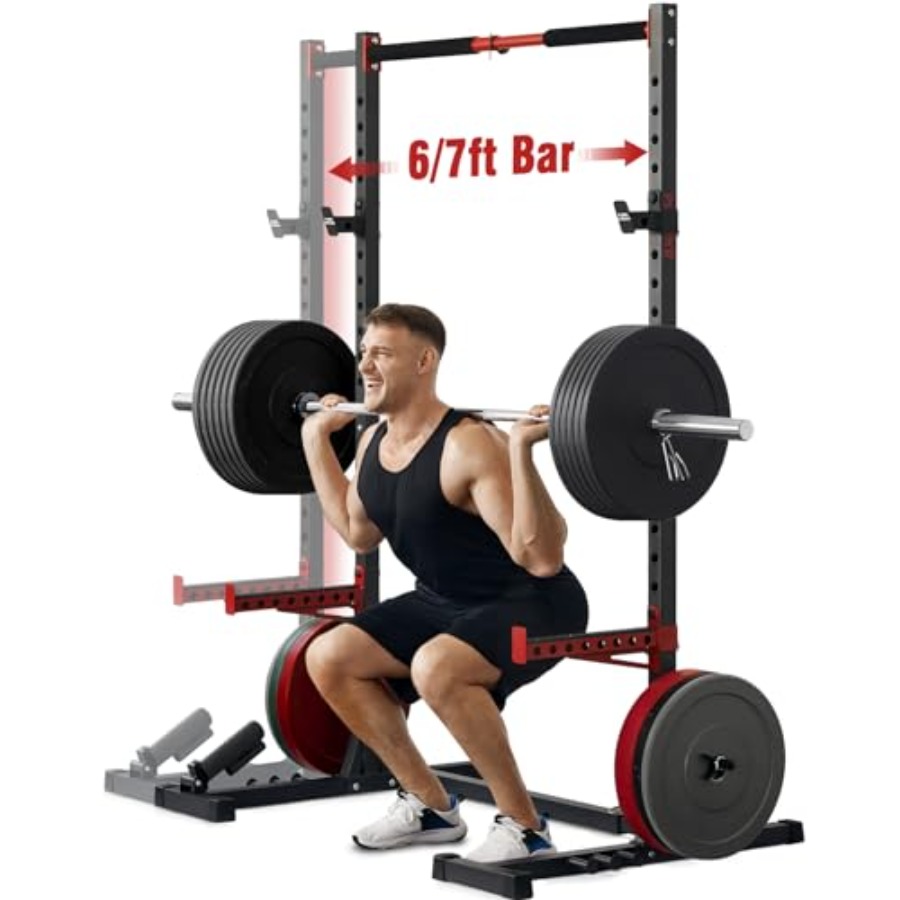 Squat Rack with Pull-Up Bar Mu – Home Gym Pull Up recenzja i cena