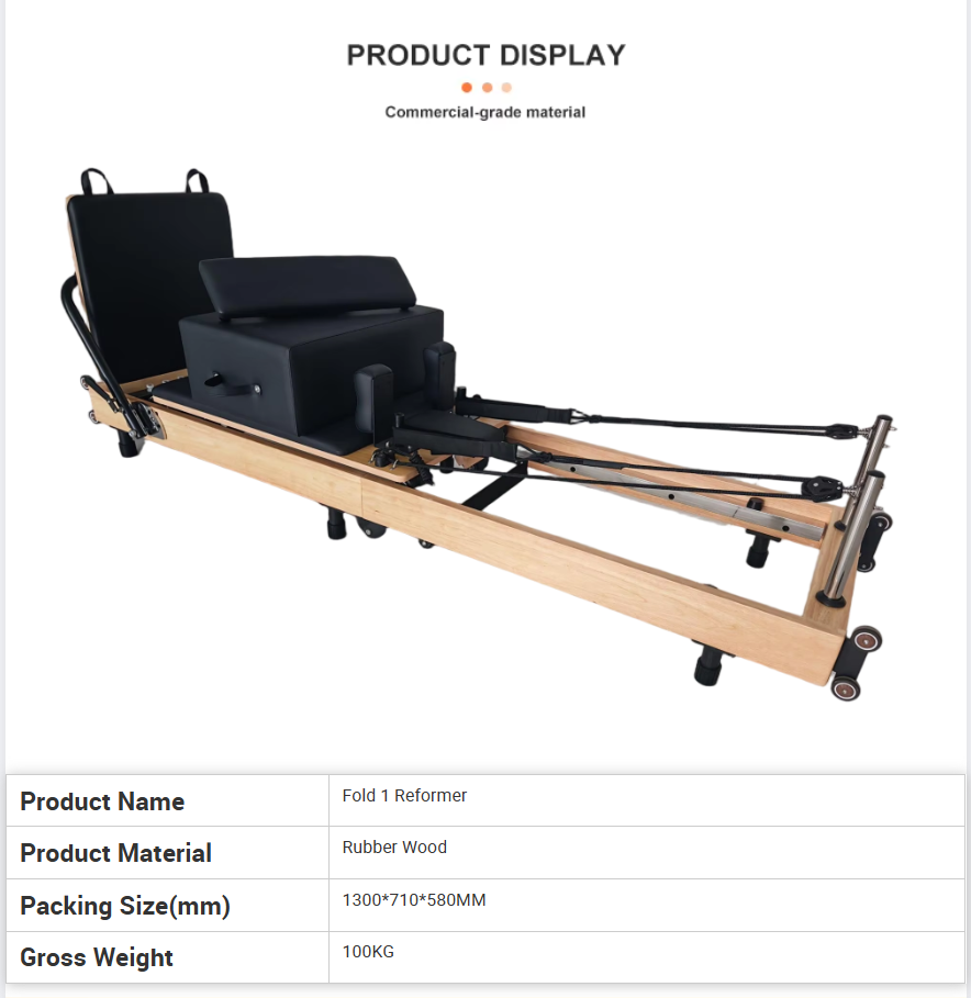 Space-Saving Foldable Oak Pila – Home Gym Gym recenzja i cena