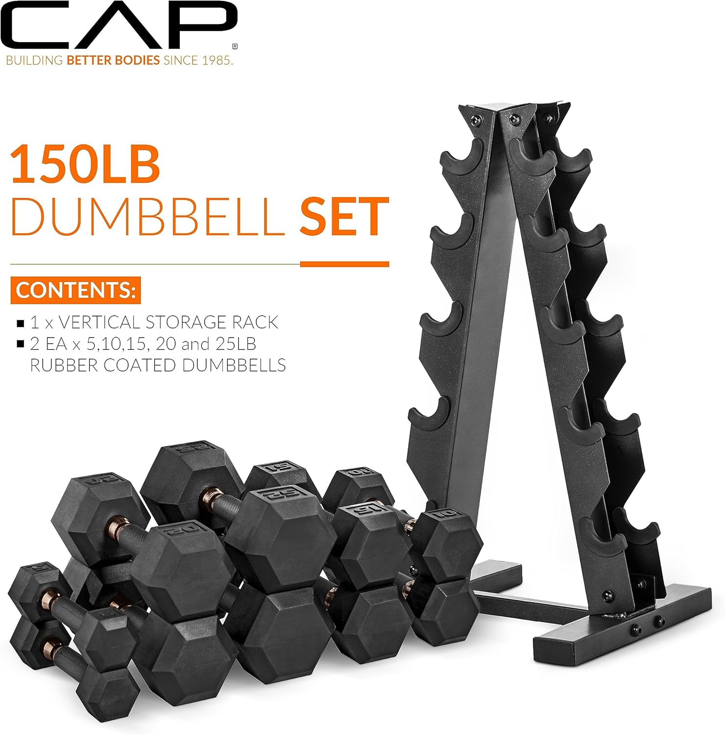 150 LB Coated Hex Dumbbell wit – Hex Dumbbell Set recenzja i cena