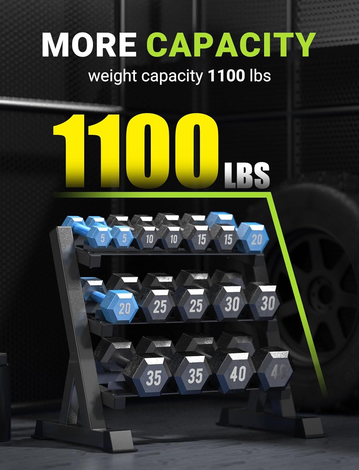 Home Gym Dumbbell Rack, 3 & 5  – Home Gym Gym recenzja i cena